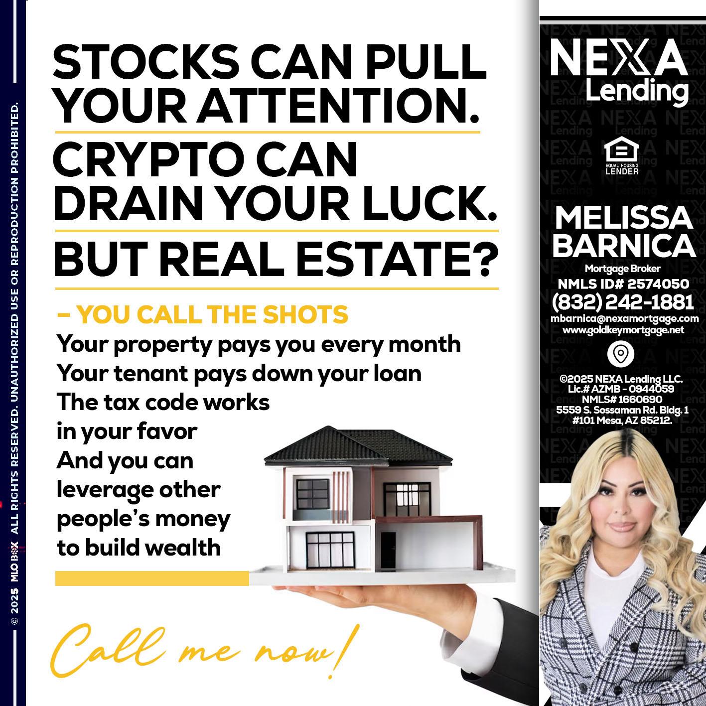 STOCK CAN - Melissa Barnica -Mortgage Broker