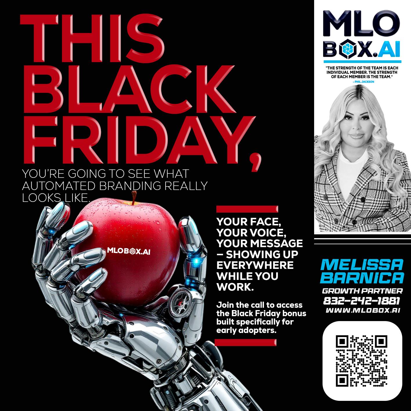 THIS BLACK FRIDAY - Melissa Barnica -Mortgage Broker