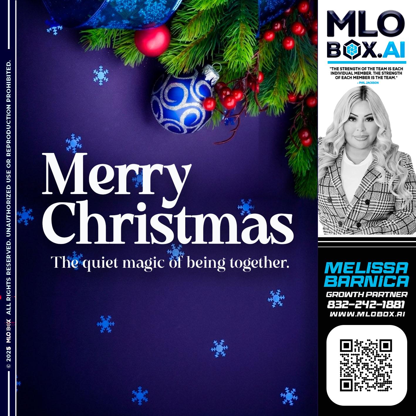 merry christmas - Melissa Barnica -Mortgage Broker