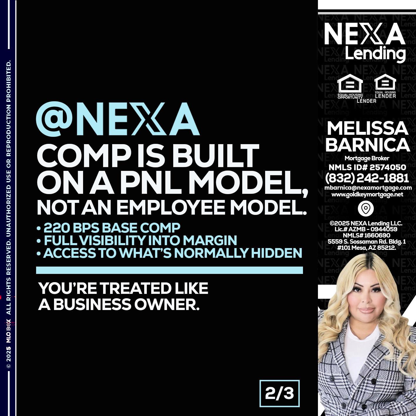 2 OF 3 - Melissa Barnica -Mortgage Broker