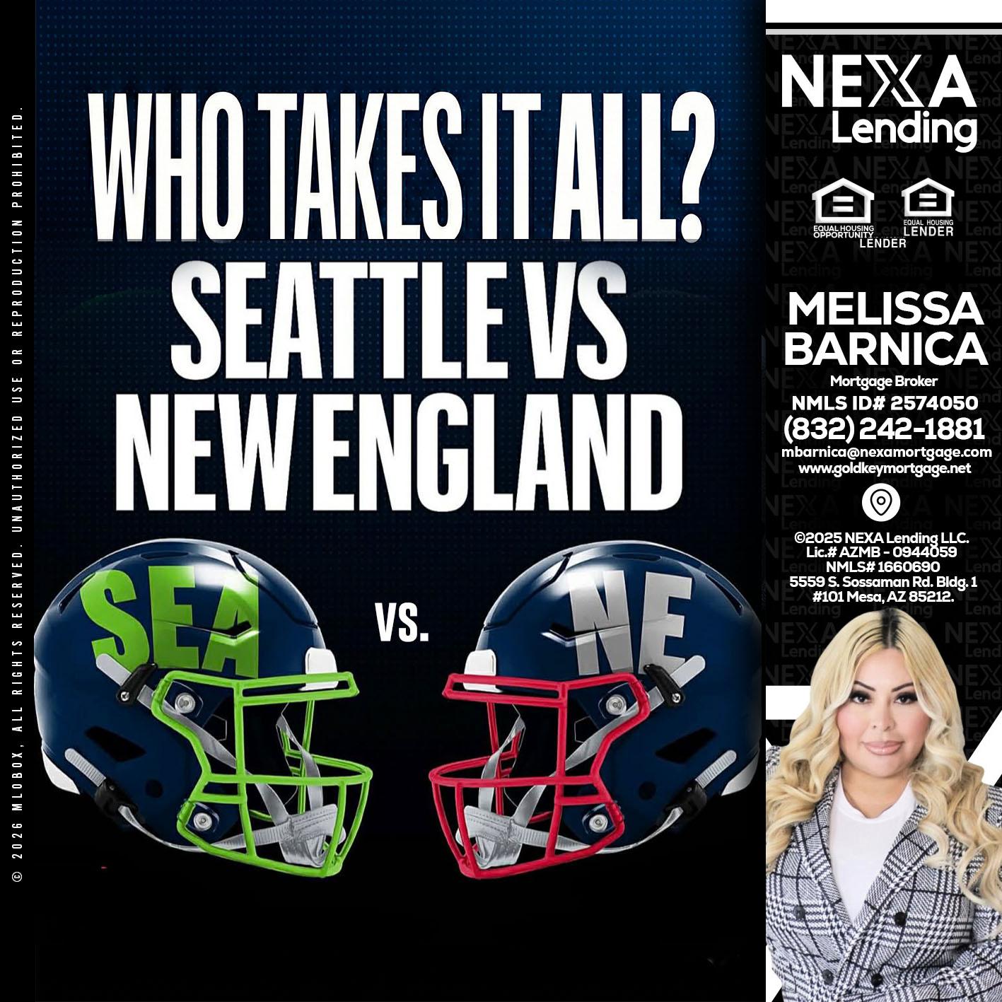 WHO TAKE IT ALL? - Melissa Barnica -Mortgage Broker
