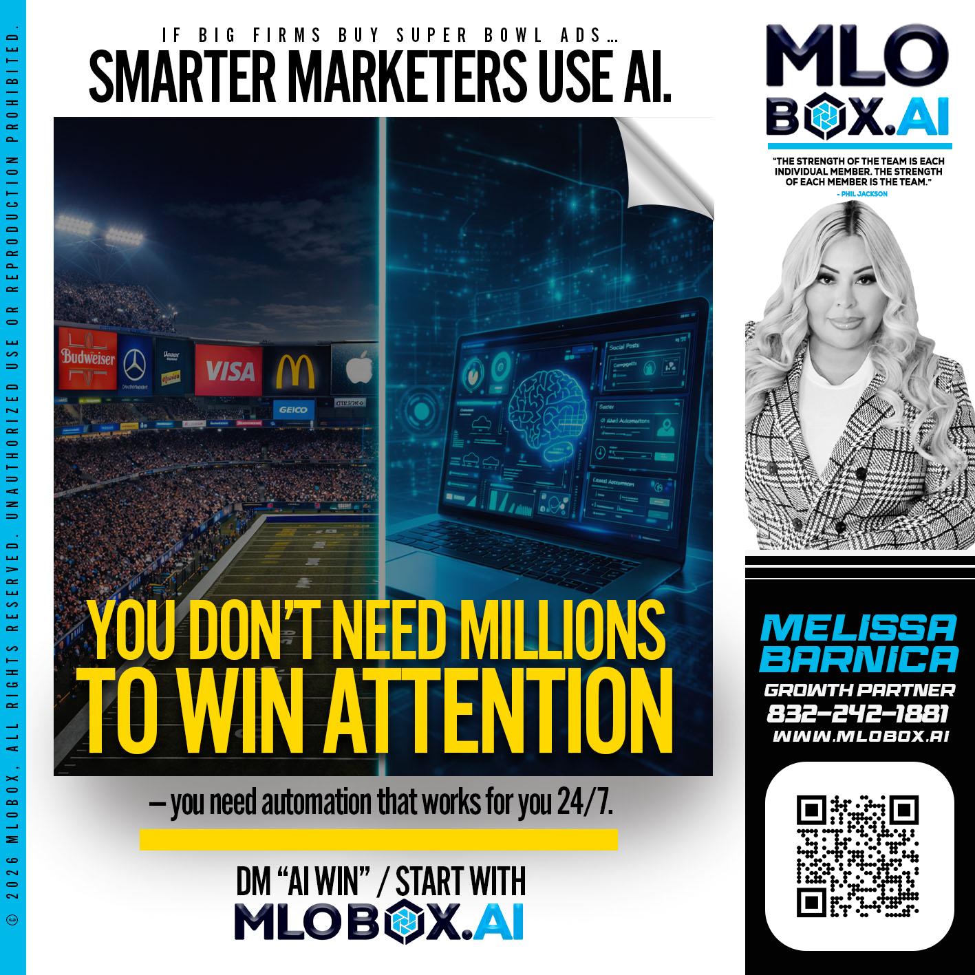 you don't need - Melissa Barnica -Mortgage Broker