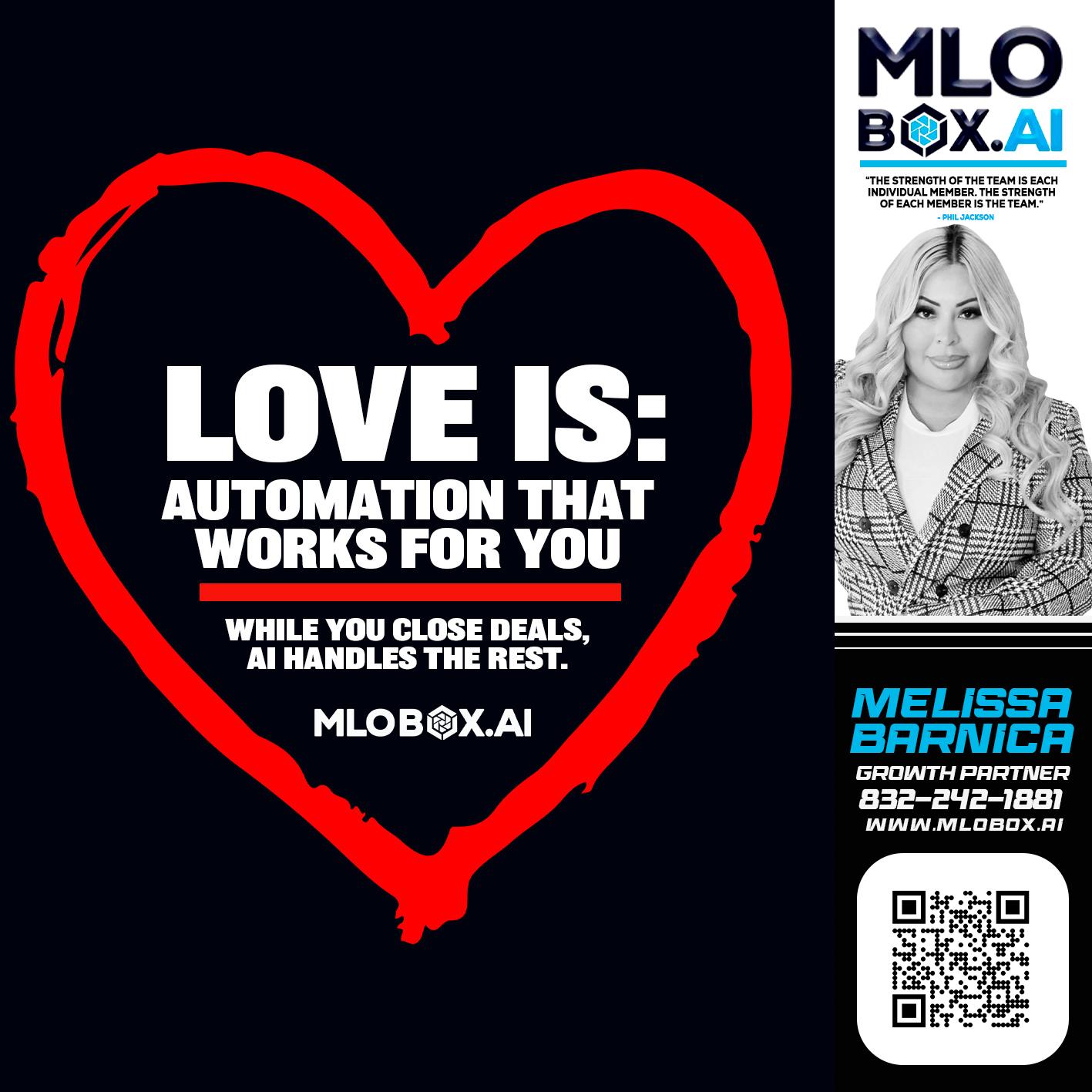 love is - Melissa Barnica -Mortgage Broker
