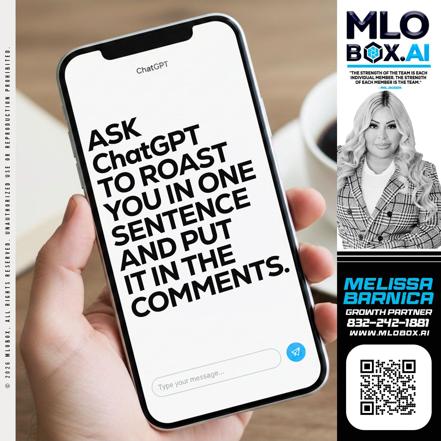 ASK CHAT GPT - Melissa Barnica -Mortgage Broker