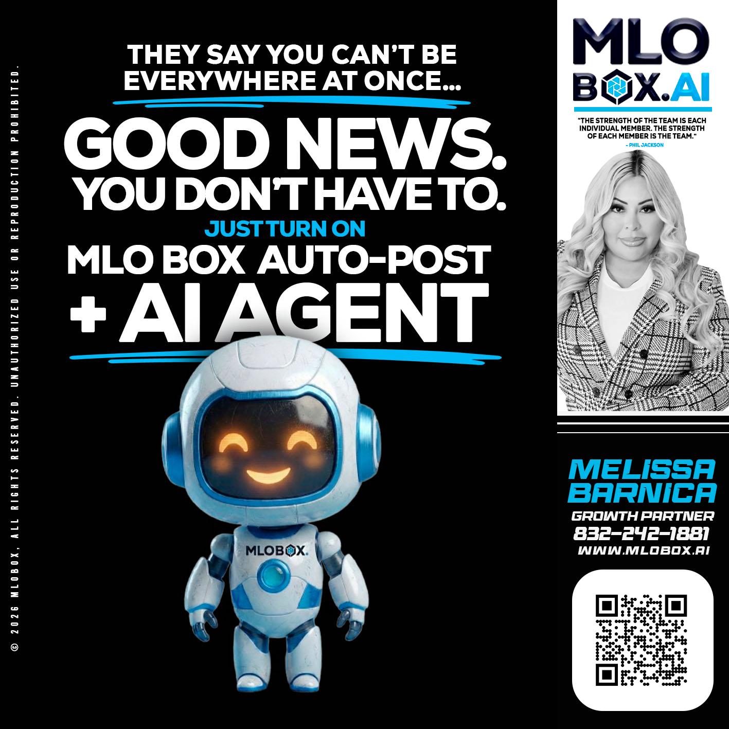 GOOD NEWS - Melissa Barnica -Mortgage Broker