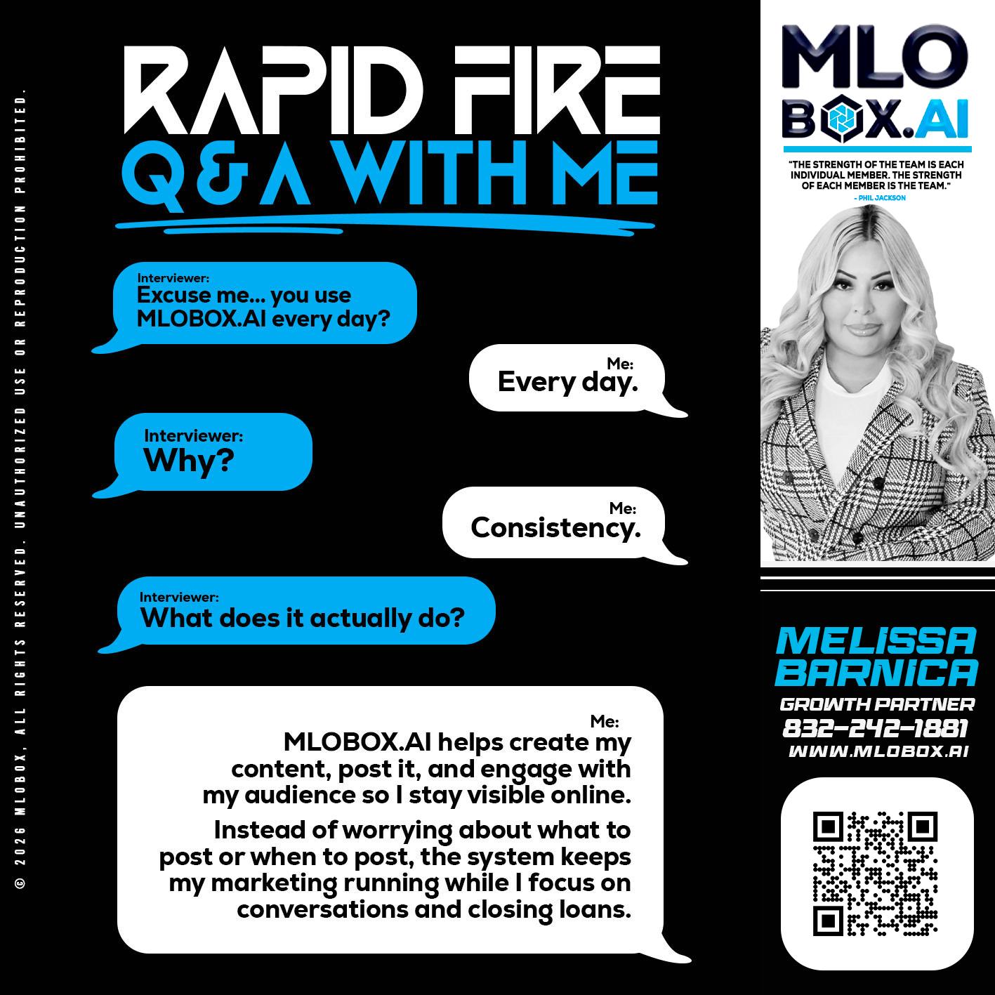 RAPID Q&A - Melissa Barnica -Mortgage Broker