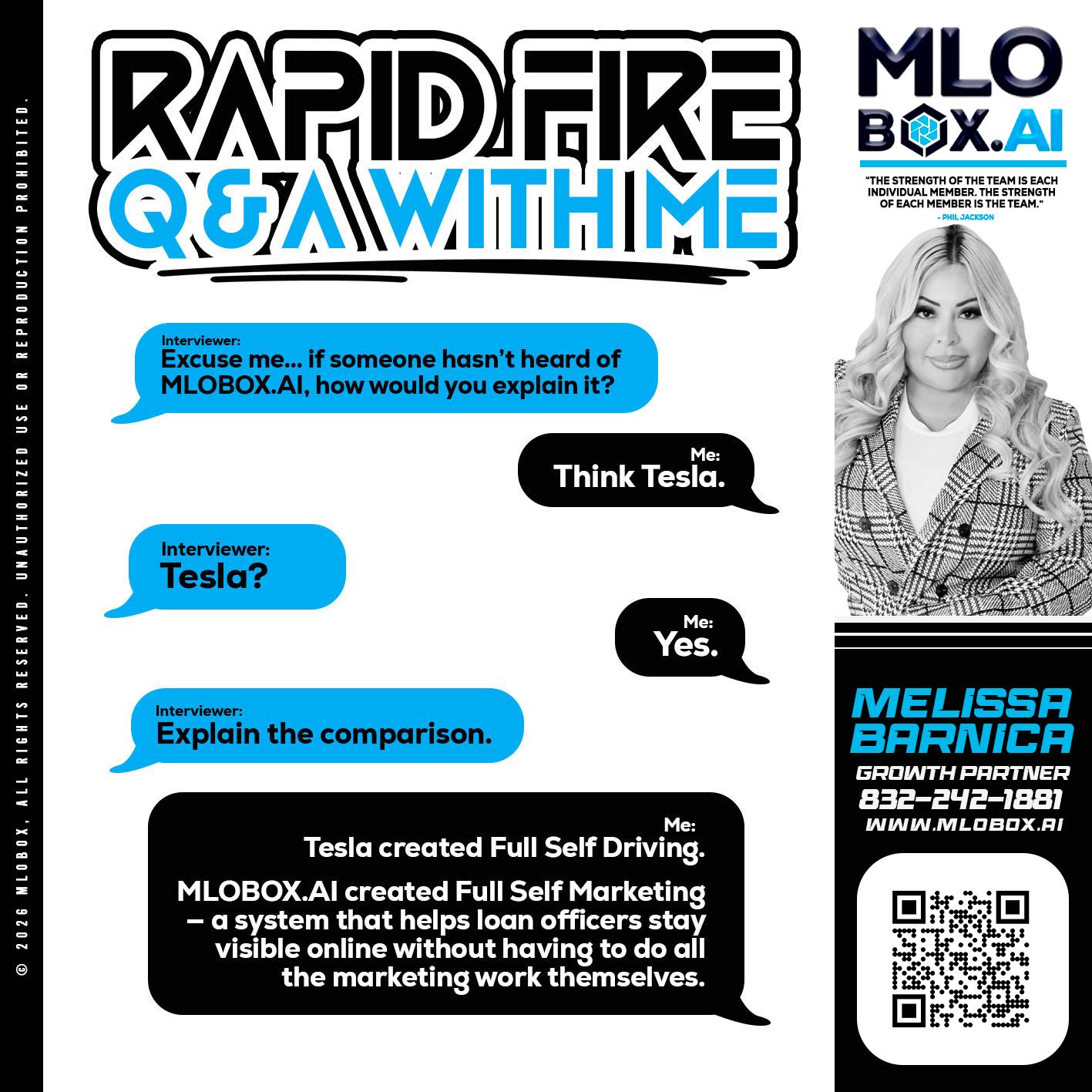 RAPID FIRE Q&A - Melissa Barnica -Mortgage Broker